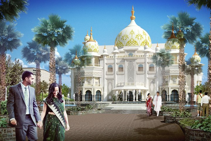 Experience the magic of Bollywood Park in Dubai where stunning architecture meets cultural excitement inviting visitors to explore and enjoy every moment with friends and family.